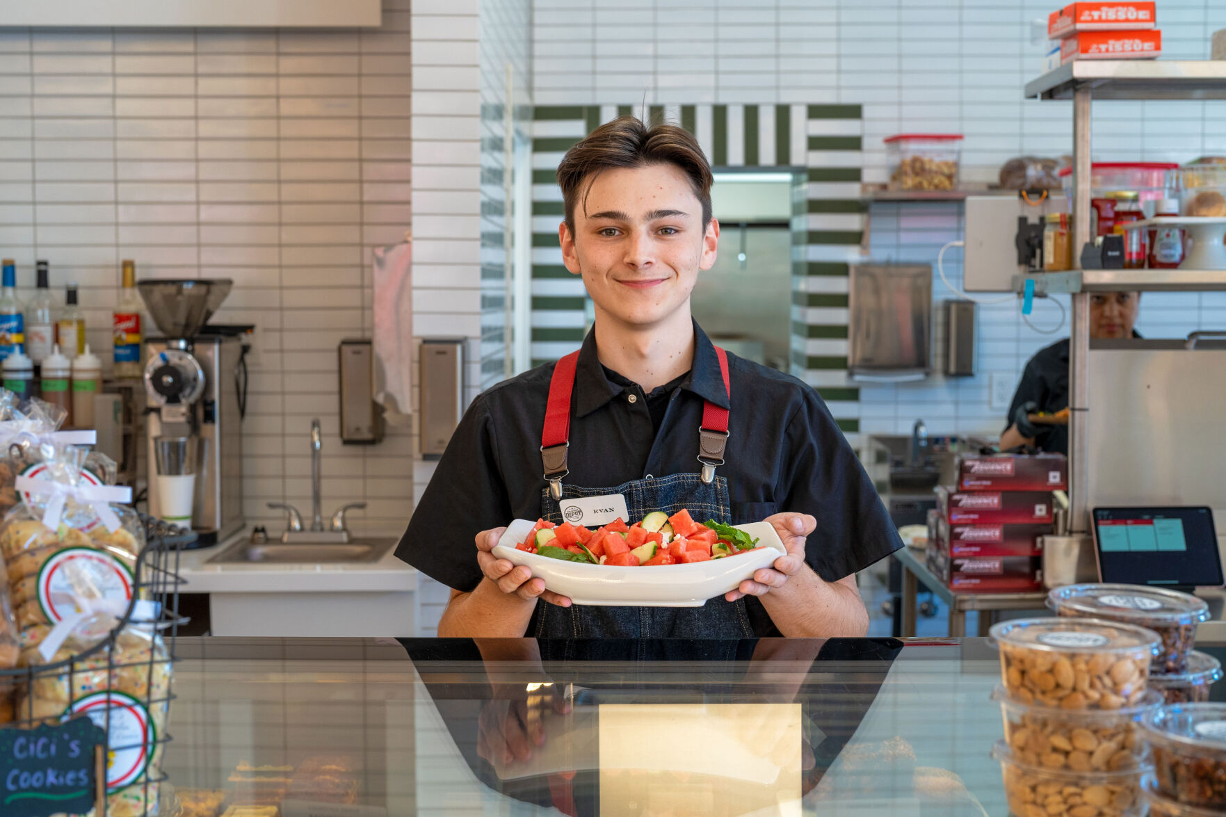 Food service inside